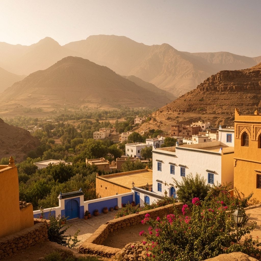 Paysage de la région Drâa-Tafilalet